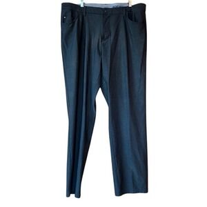 Adidas Dress Pants Charcoal Men Sz 40x30 Business Casual Golf Office Sportif